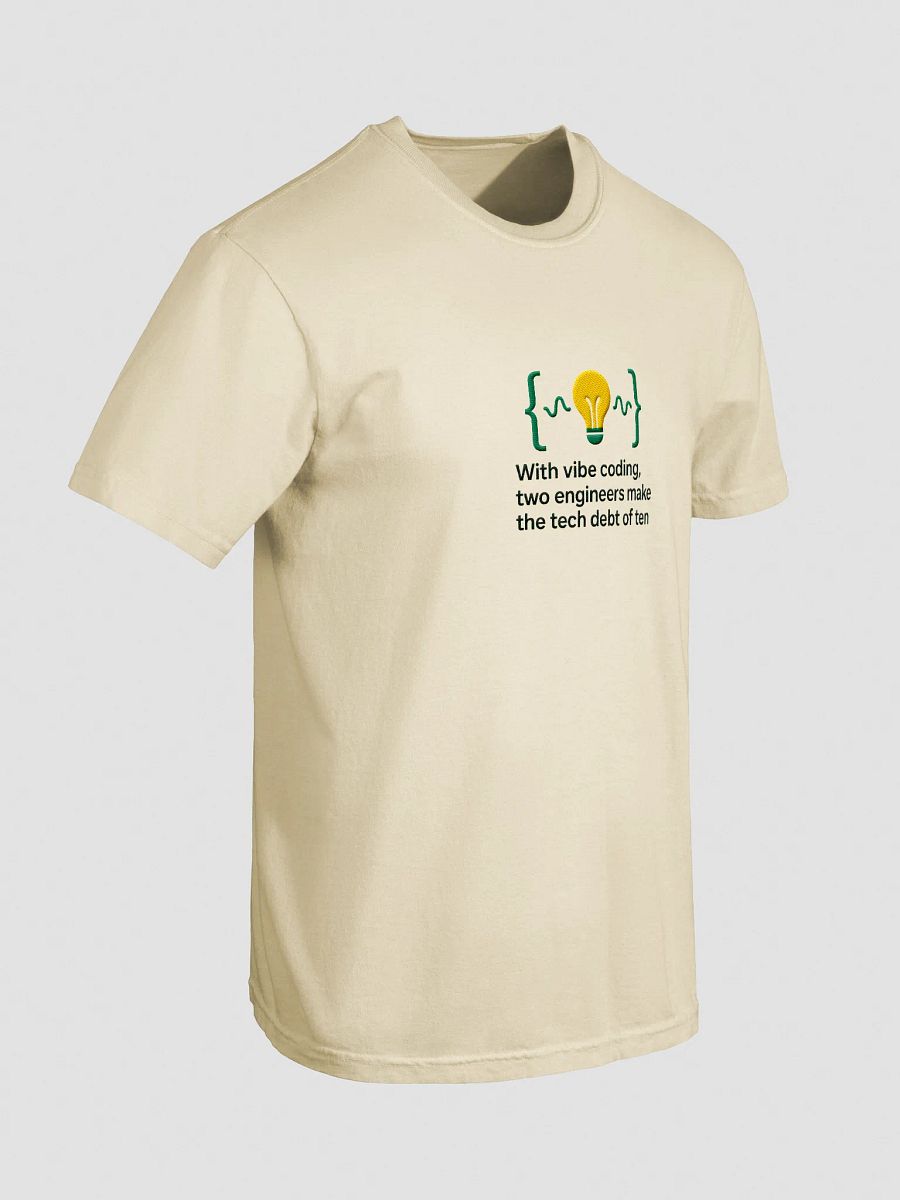 Vibe Coding: Deploy Chaos Efficiently T-Shirt product image (2)