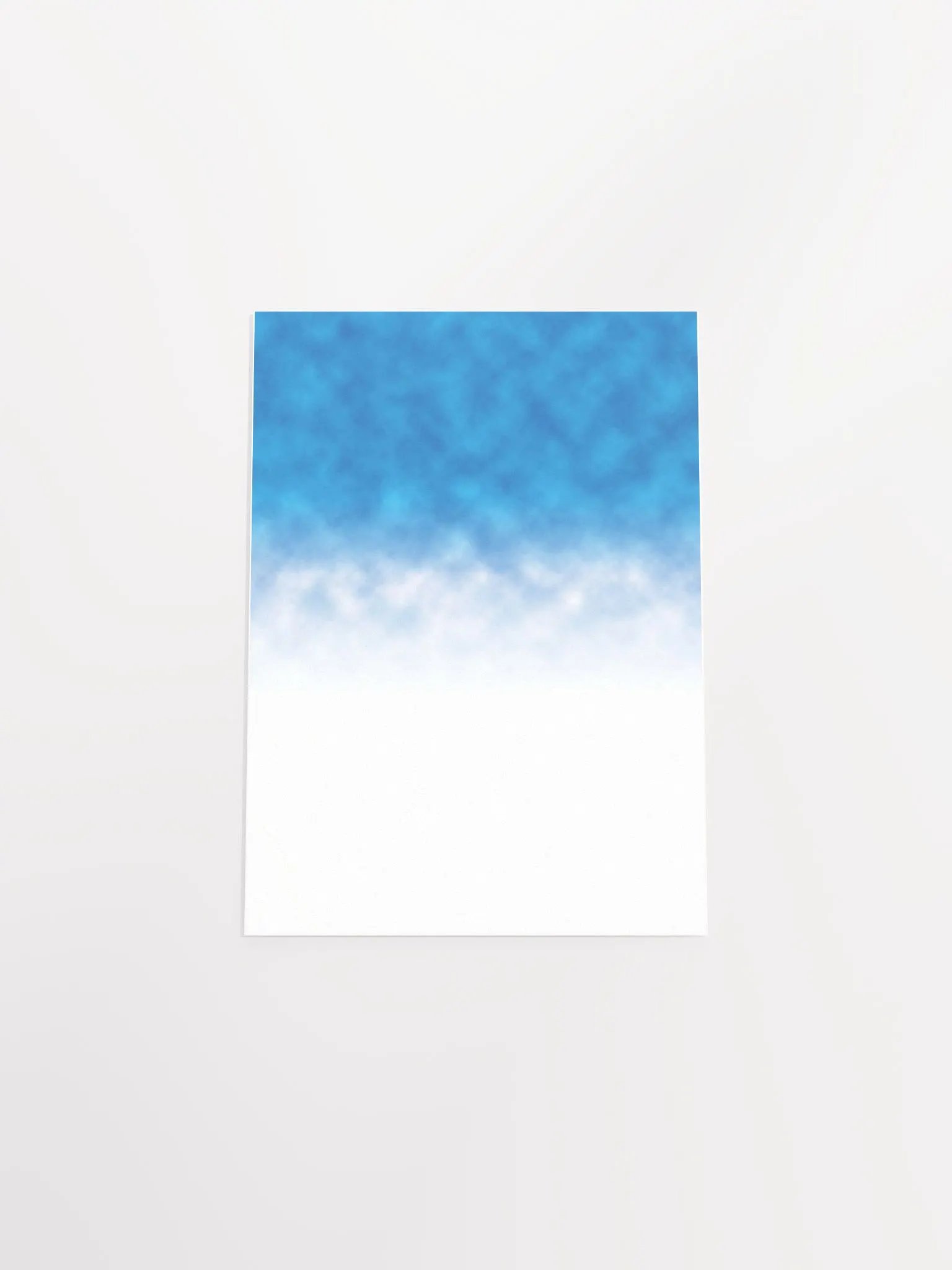 Retro miniature Ethereal Blue Poster version 2 product image (4)