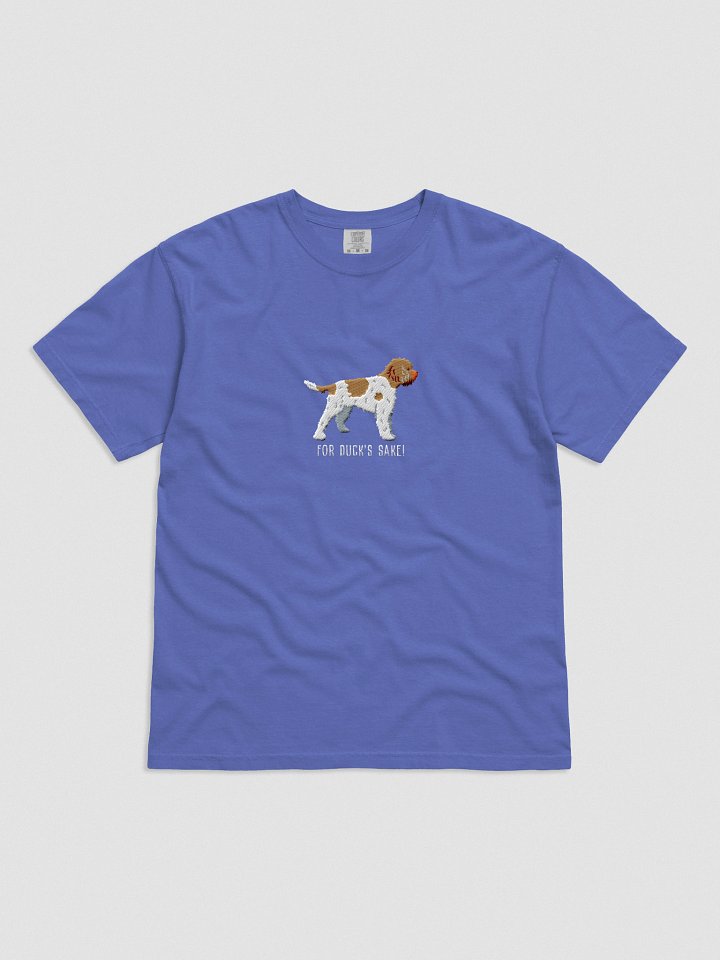 For Duck's Sake! T-Shirt(Embroidered) of a Lagotto Romagnolo(Brown & White) product image (41)