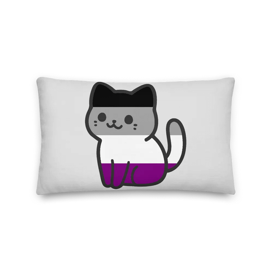 Asexual Pride Kitty Pillow product image (11)