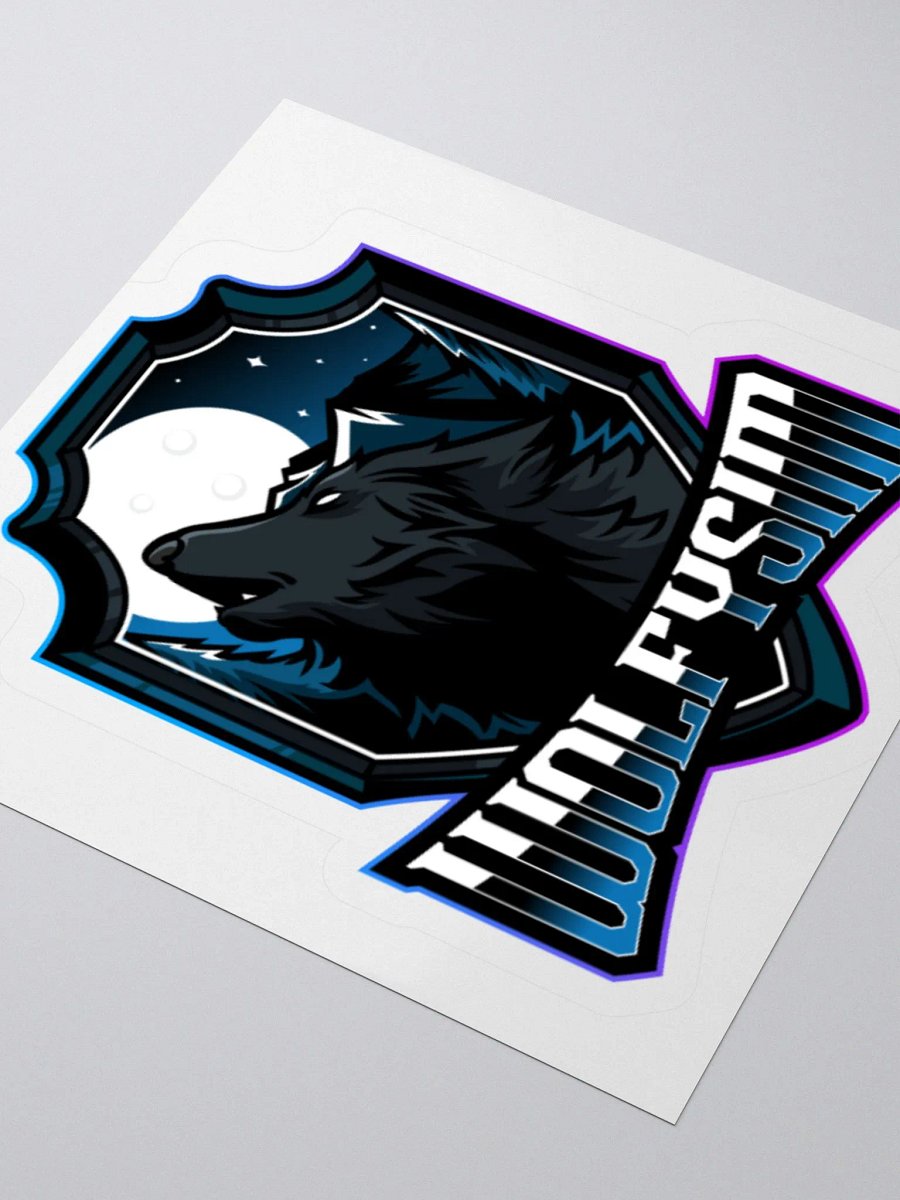 Howling Wolf Kiss Cut Stickers product image (9)