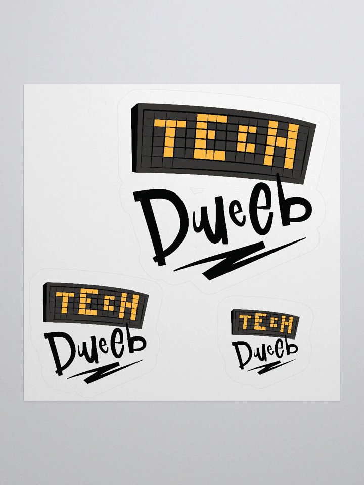 TechDweeb Logo Sticker Set product image (2)