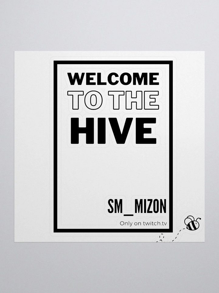 Welcome to the Hive Stickers product image (1)