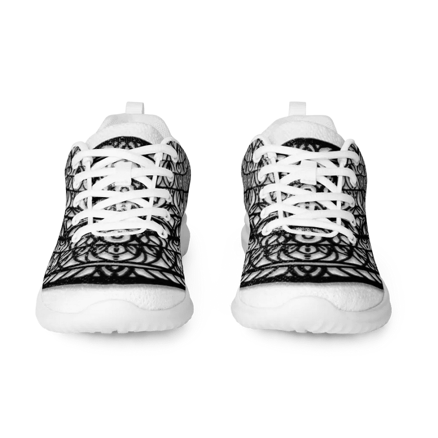 Mandala Symmetry Men's Athletic Shoes product image (10)