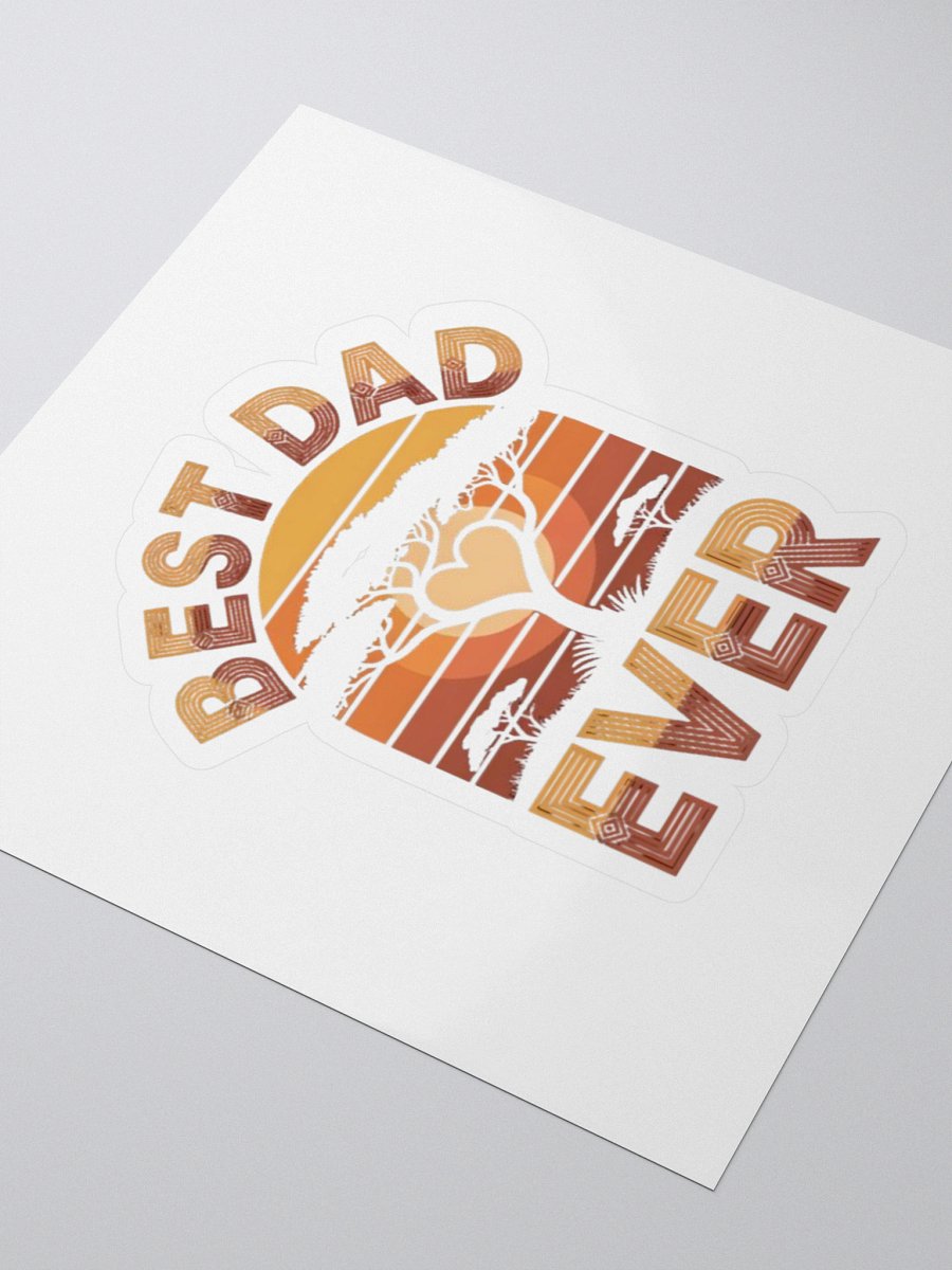Best Dad Ever Father Grandpa African Papa Father's Day Sticker product image (3)