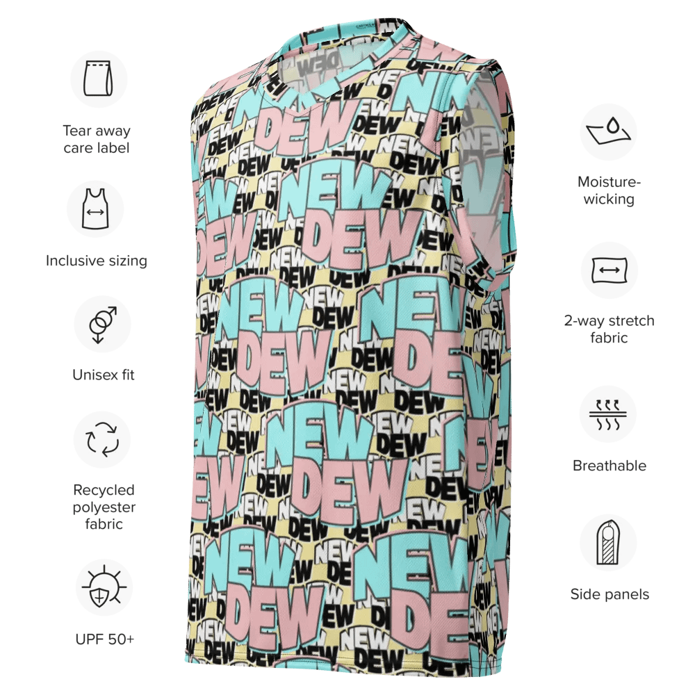 NEW DEW - BASKETBALL JERSEY product image (7)
