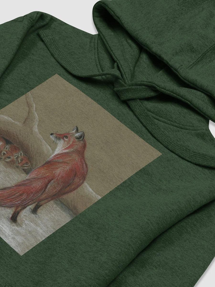 red fox and cubs hoody product image (15)