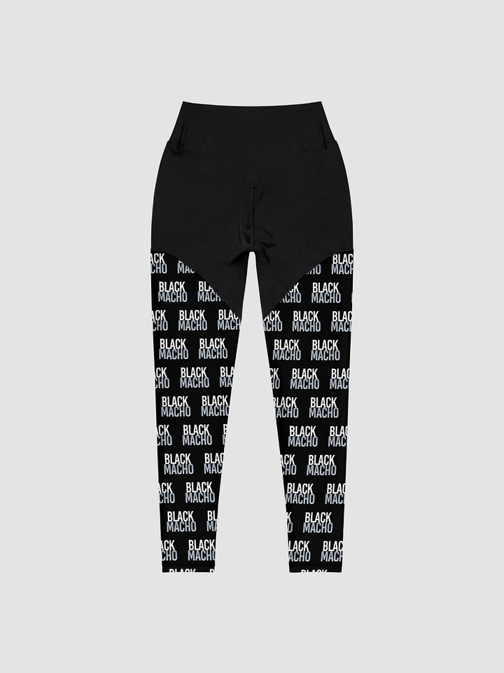 [Black Macho] All-Over Print Sports Leggings Sublicolor 300 product image (1)