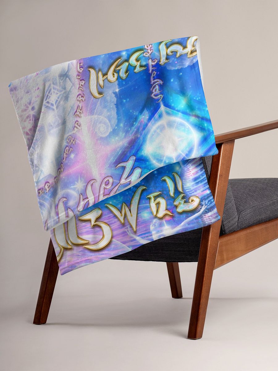 Angelic Diamond Light Light-Tech Fleece Blanket product image (8)