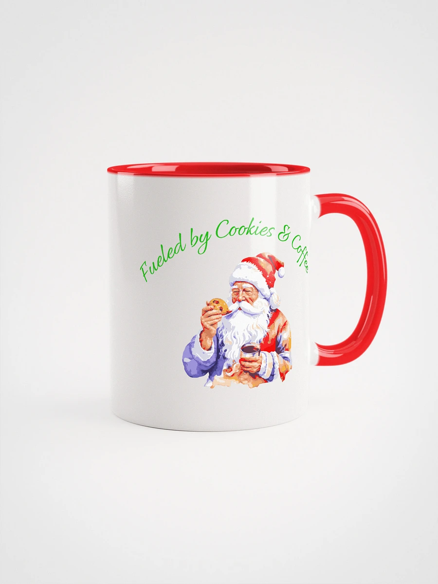 Santa Cookies Before Coffee 11 oz. Christmas Mug product image (3)