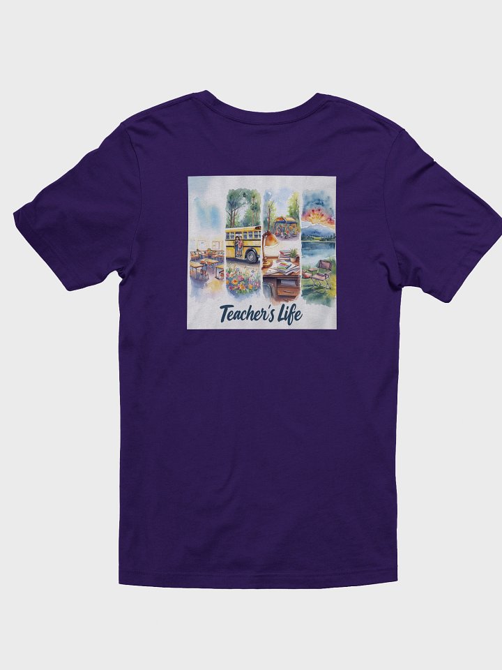 Teacher's Life Apple Pocket Tee product image (20)