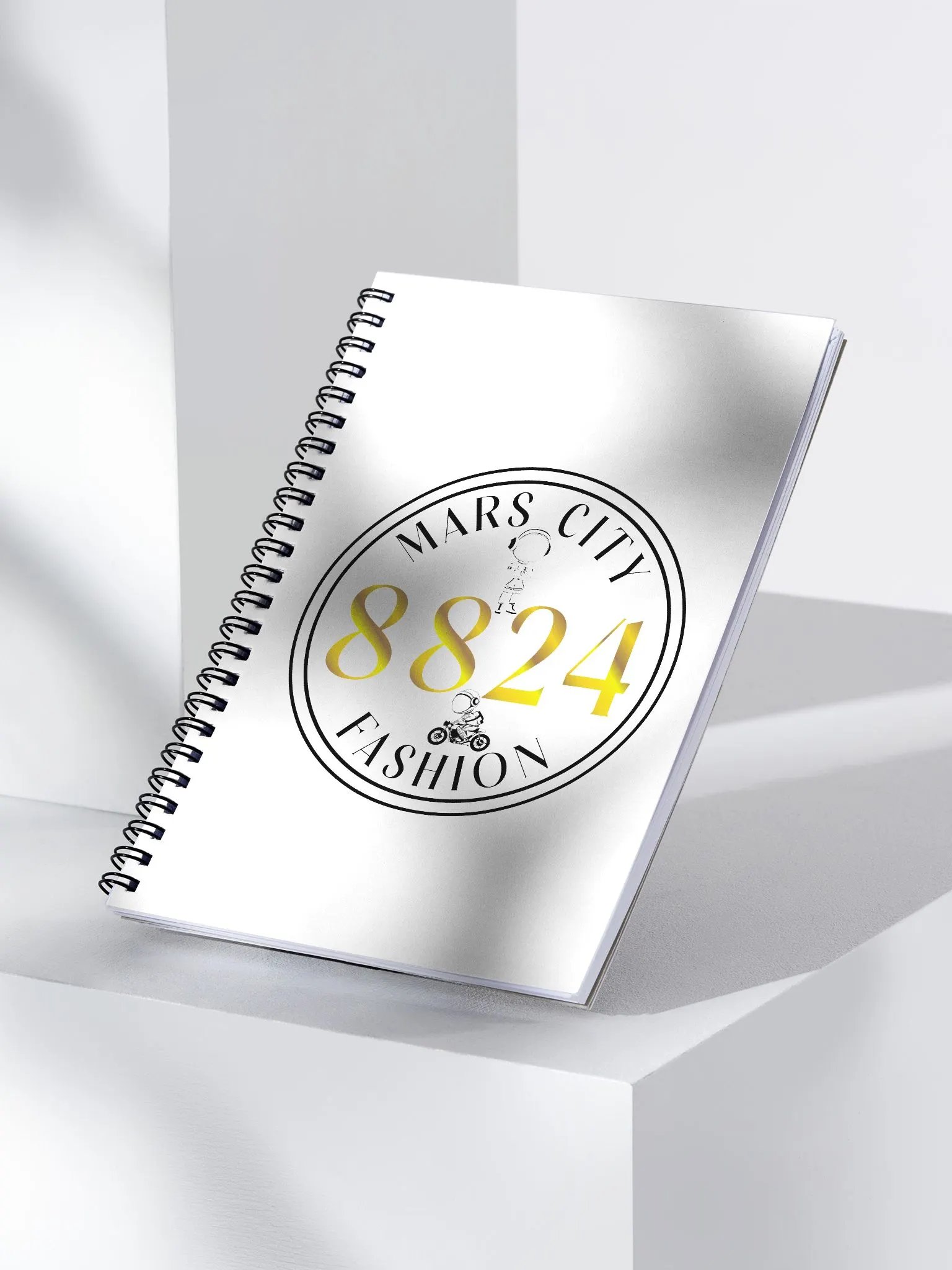 MARS CITY FASHION & RIDING CLUB LOGO BRAND NOTEBOOK product image (3)