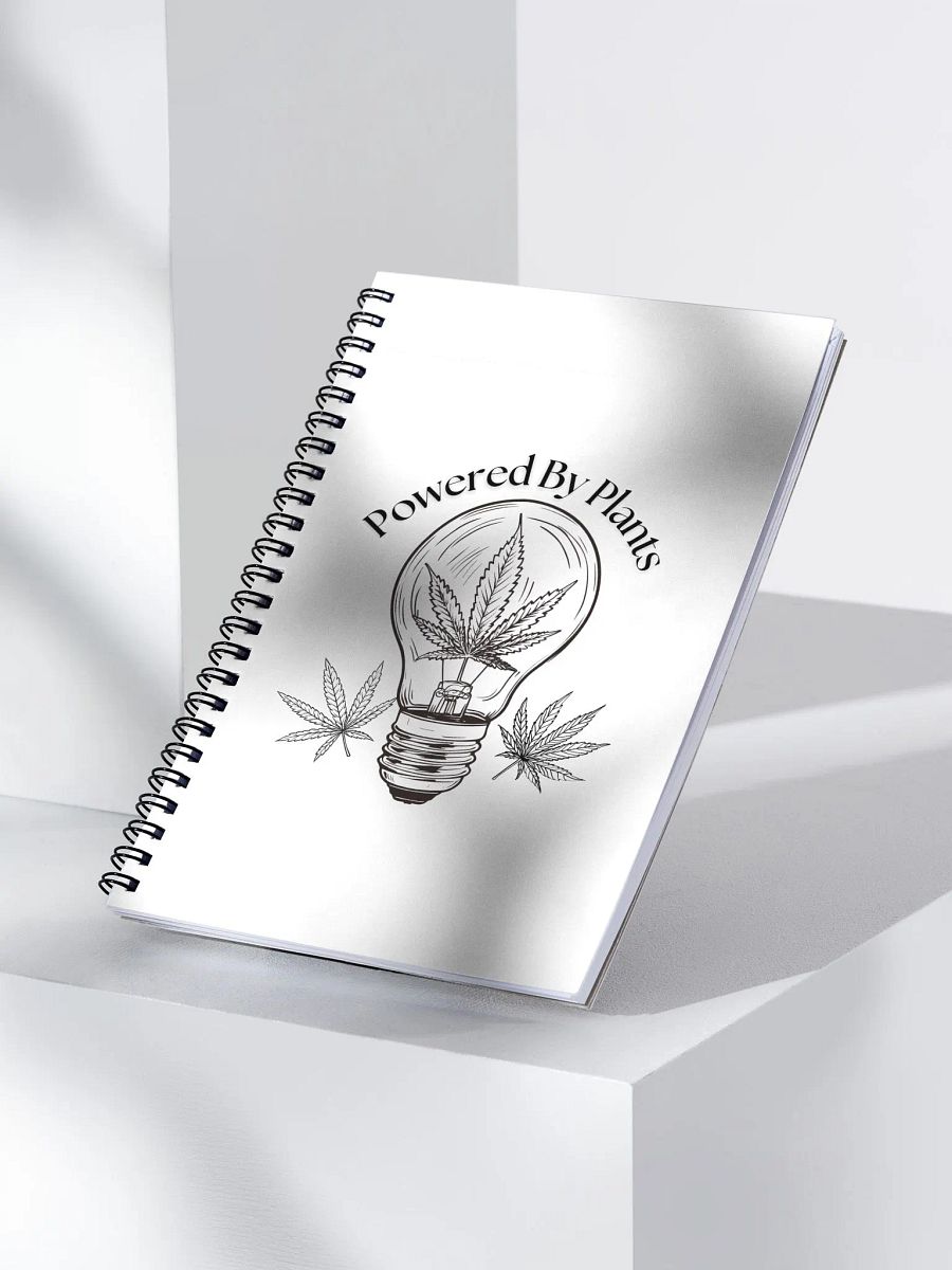 Powered By Plants Spiral Notebook product image (3)