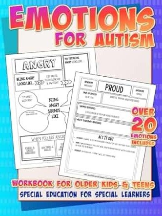 Emotions for Autism Workbook- Instant Download product image (1)