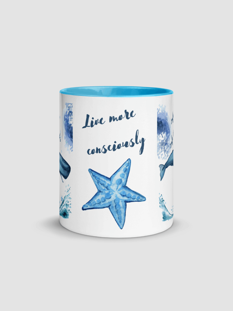 Coffee Mug blue inside - Safe the Whales product image (2)