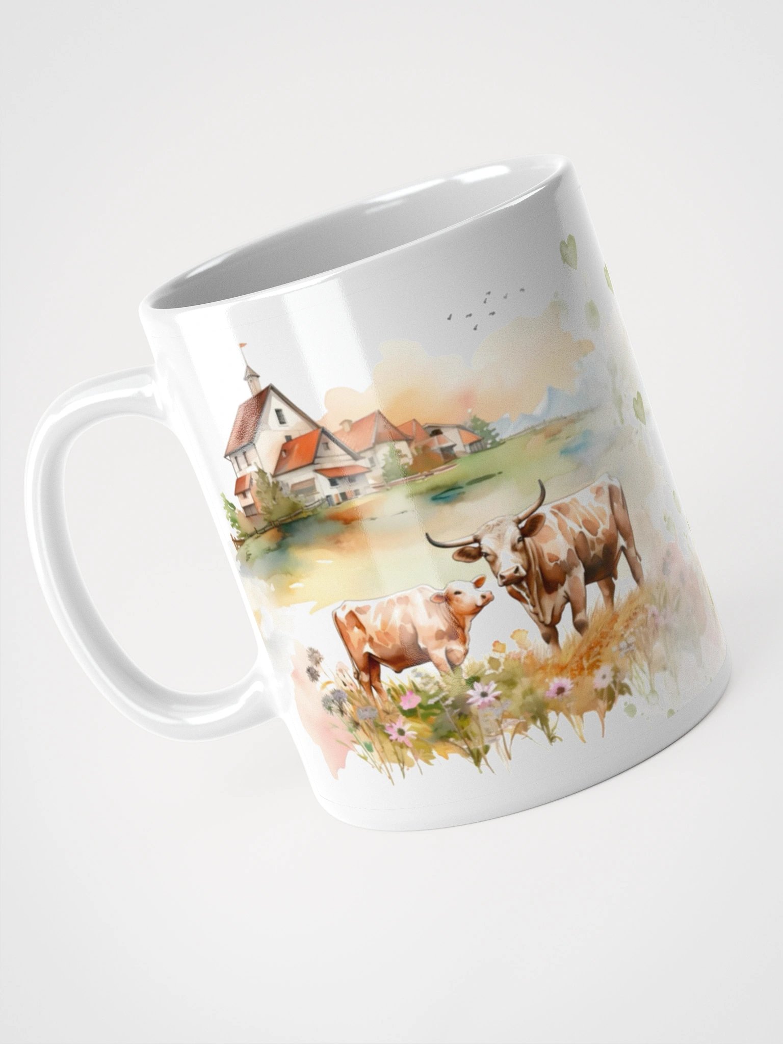 Cows Heartbeats of the Countryside Mug product image (5)