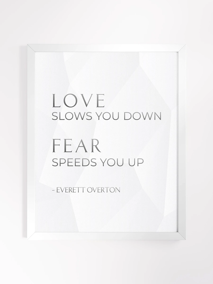 Love Slows You Down Wood Framed Artwork product image (4)
