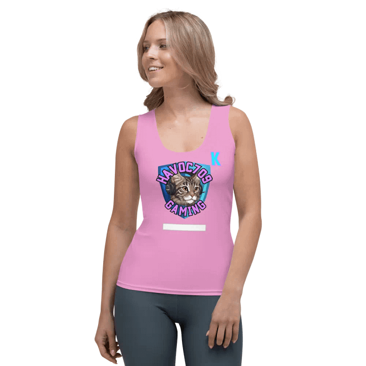Kitty Krew Ladies 1 Plate Tank Top [pink] product image (1)