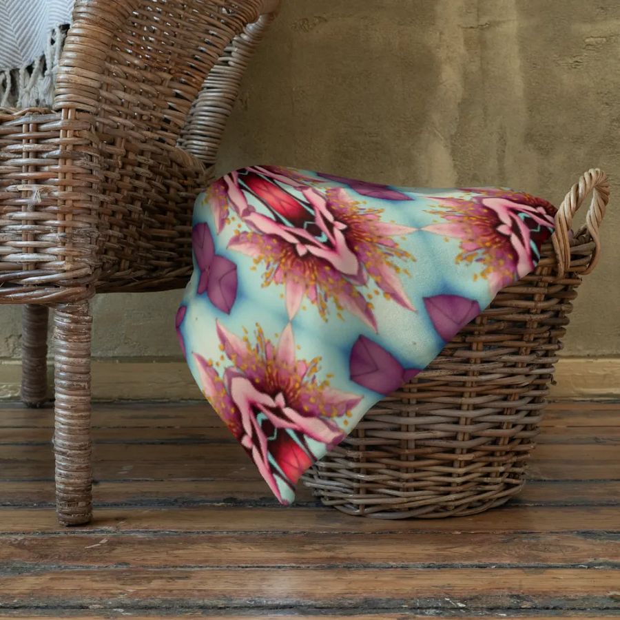 Bloom Burst Throw Blanket product image (11)