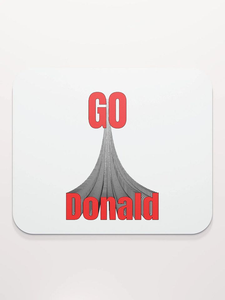 3D Perspective GO Donald Mouse Pad product image (2)