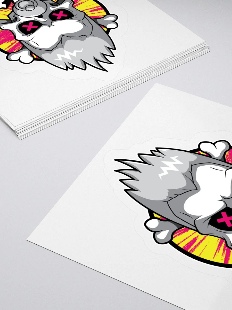 Retro Skull & Crossbones Sticker for Punks & Rockers product image (10)