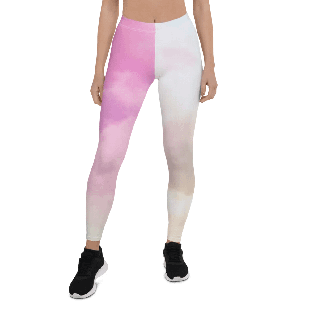 Blur cloud rainbow Design Legging - V4 product image (1)
