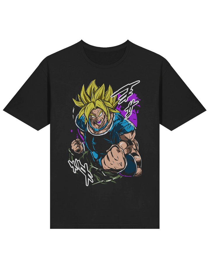 Dragon Ball Z – Super Saiyan Fury Strike – Gildan Softstyle T-Shirt product image (2)