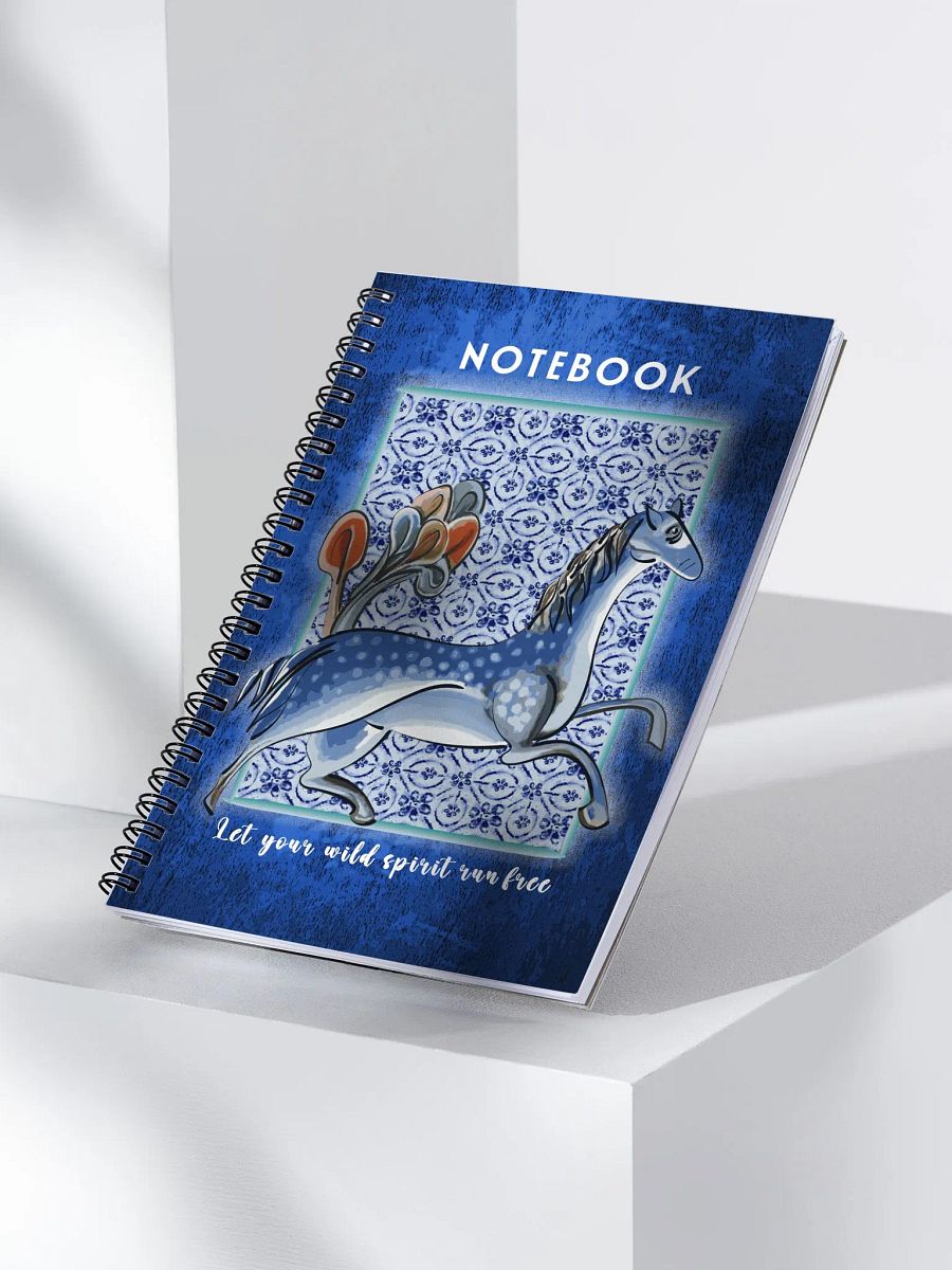 Cuaderno de diseño medieval con caballo: product image (3)