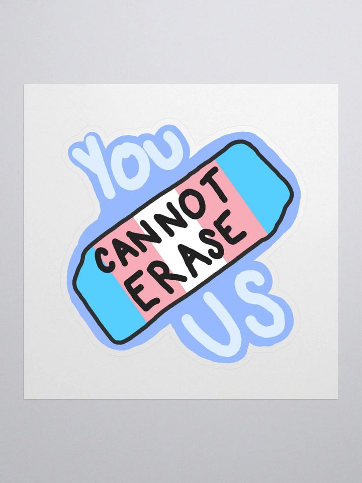 You Cannot Erase Us Sticker product image (3)