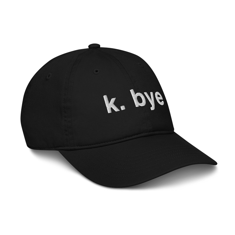 k. bye cap (Black) product image (6)