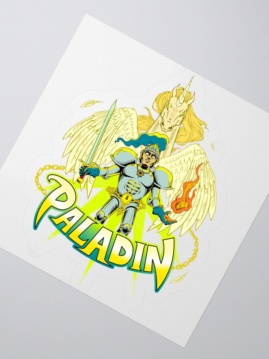 Dark Fantasy Paladin - Sticker product image (4)
