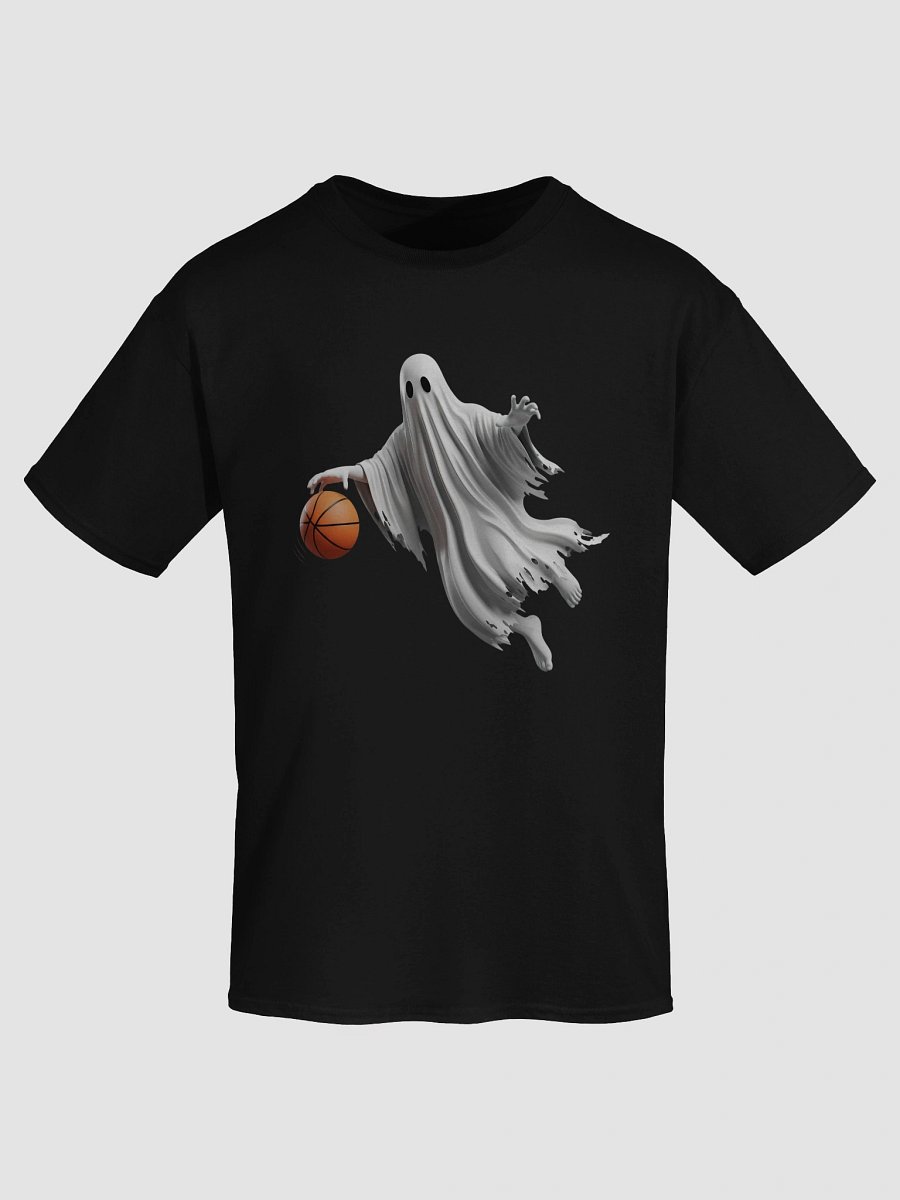 Spooky Hoops Ghost Basketball T-Shirt product image (25)