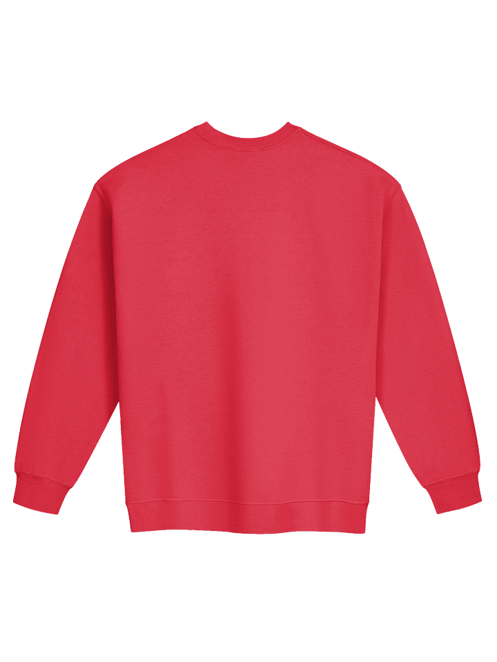 Loaded Dice Graphic Crewneck Sweatshirt Red product image (2)