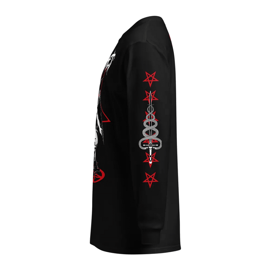 Baphomet Infernal Devotion Longsleeve Tshirt product image (3)