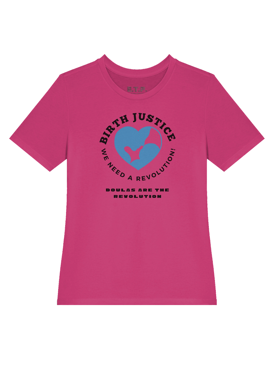 Birth Justice [Blue Heart] - Women's Relaxed T-Shirt product image (17)