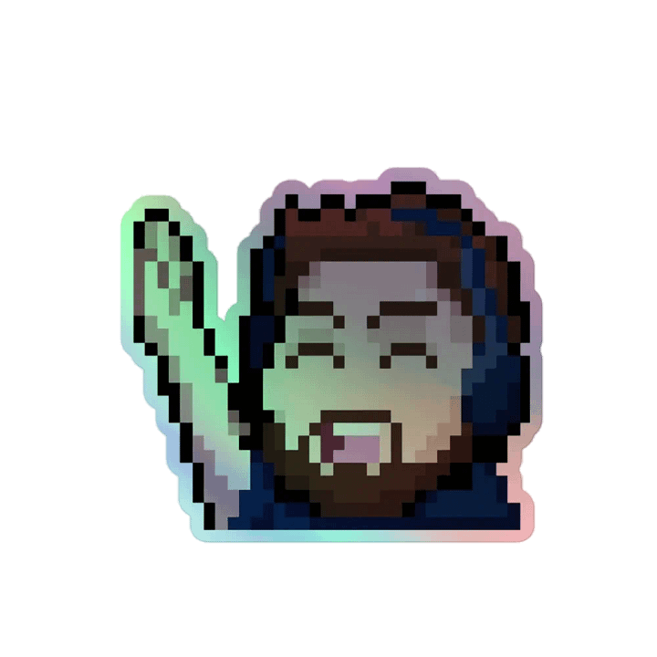 DuncFive Holo Sticker product image (1)