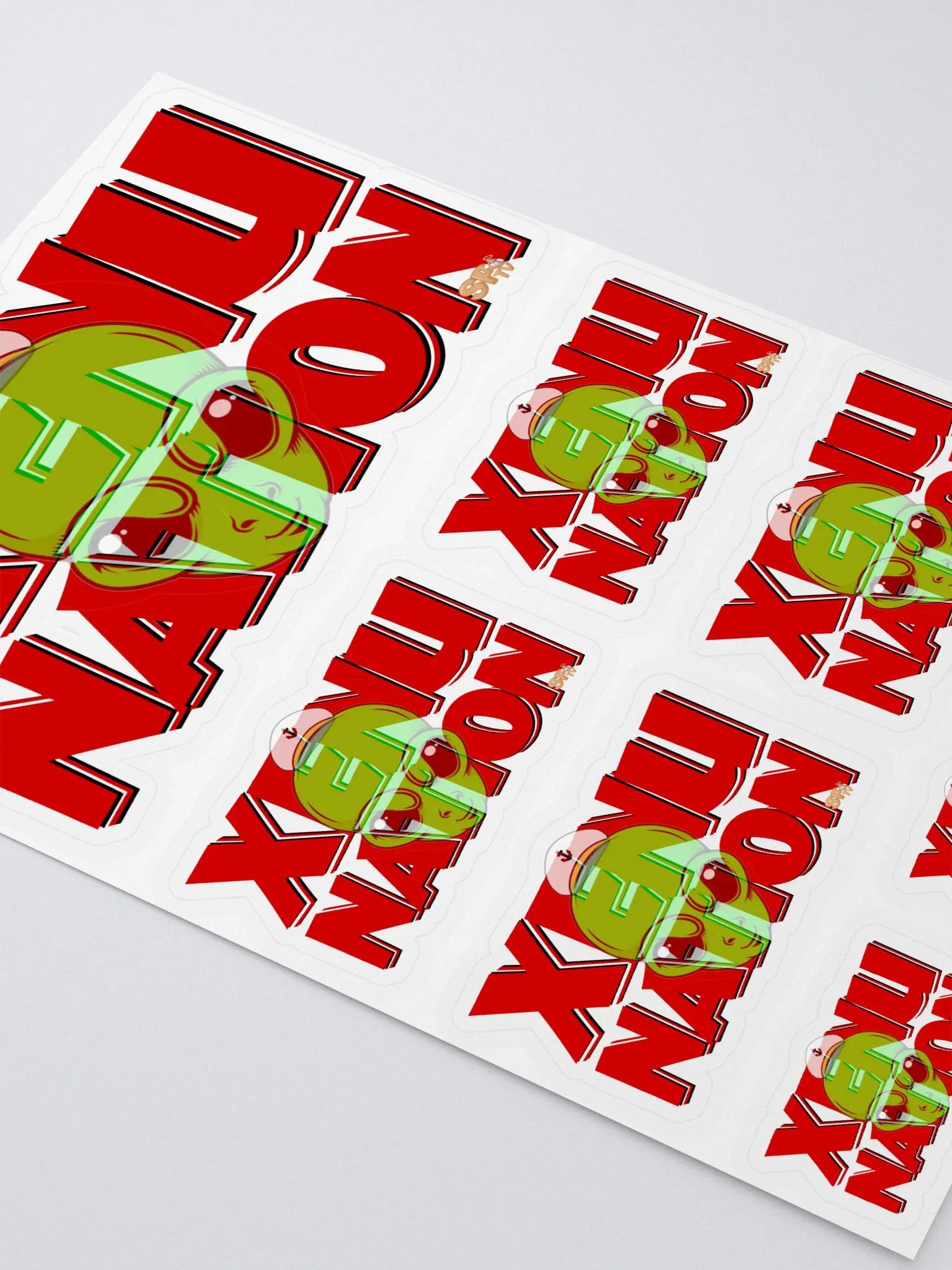 Xenu Nation Kiss Cut Sticker Sheet product image (3)