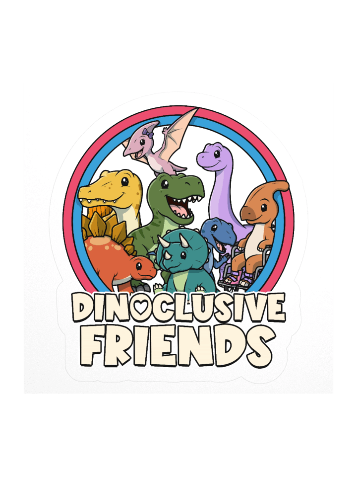 Dinoclusive Friends - Sticker product image (2)