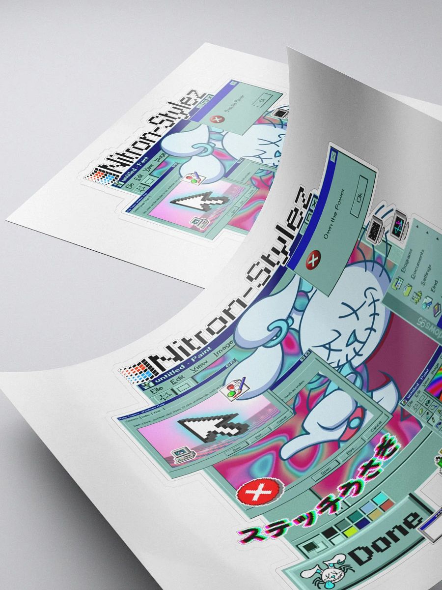 Wave 6 - Window Split Kiss Cut Sticker product image (5)