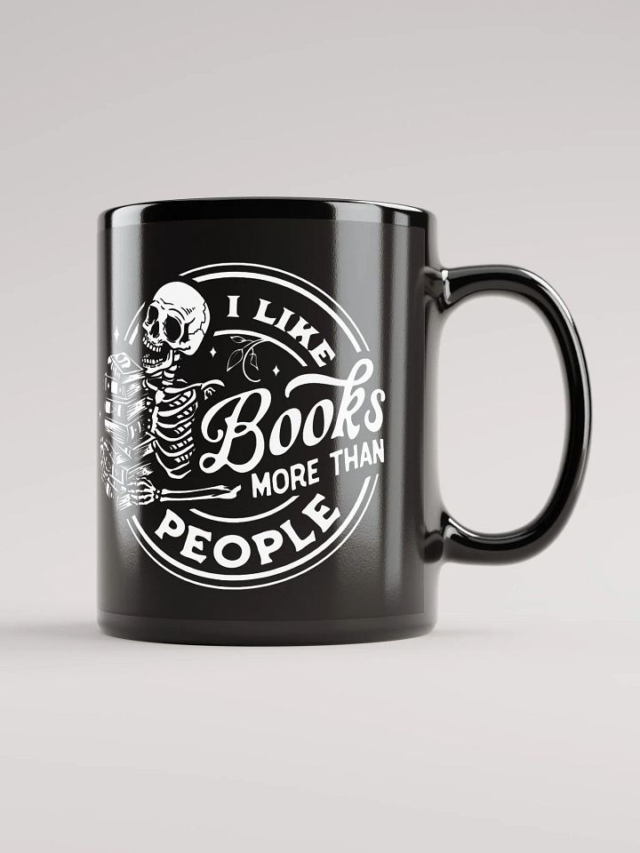 I Like Books More Than People Mug product image (1)