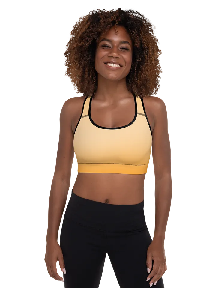 Radiant Sunset All-Over Sports Bra product image (2)