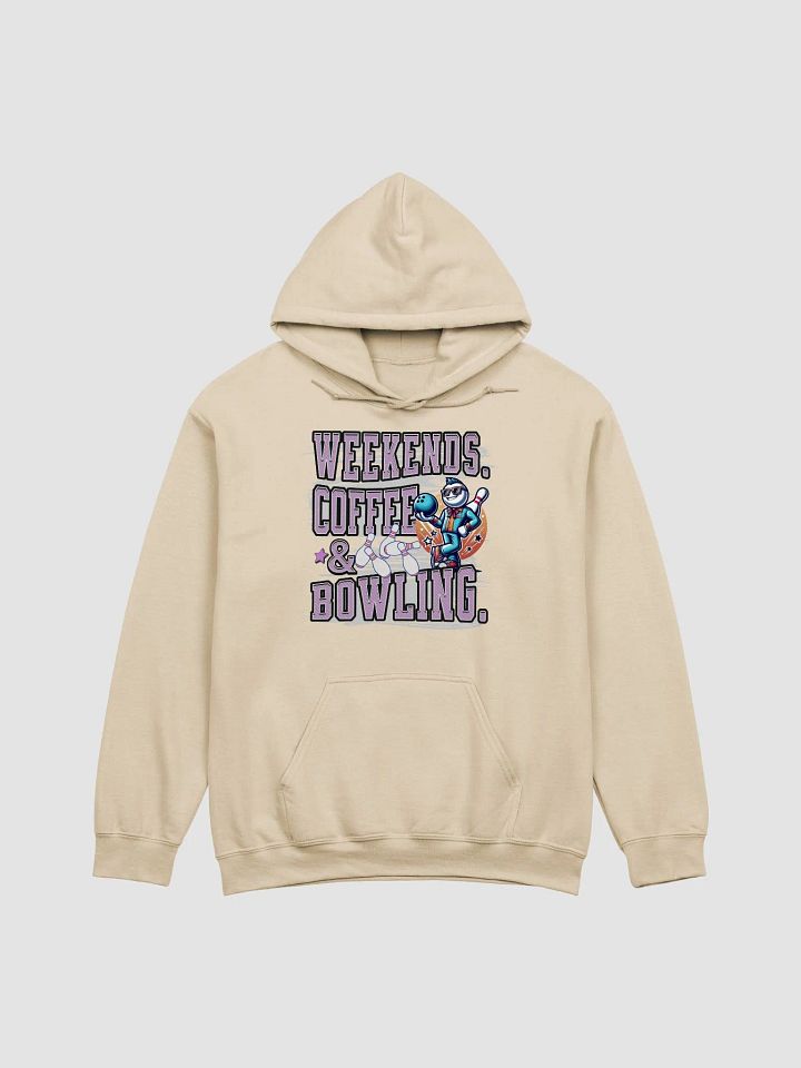 Weekends Coffee And Bowling Vibes Hoodie product image (1)