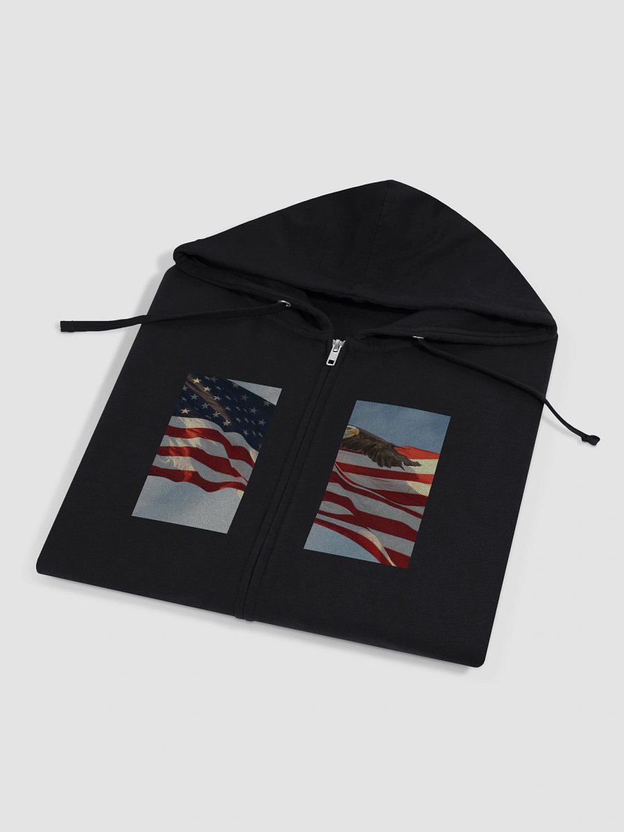 Patriotic Flight Fleece Zip-Up Hoodie product image (16)