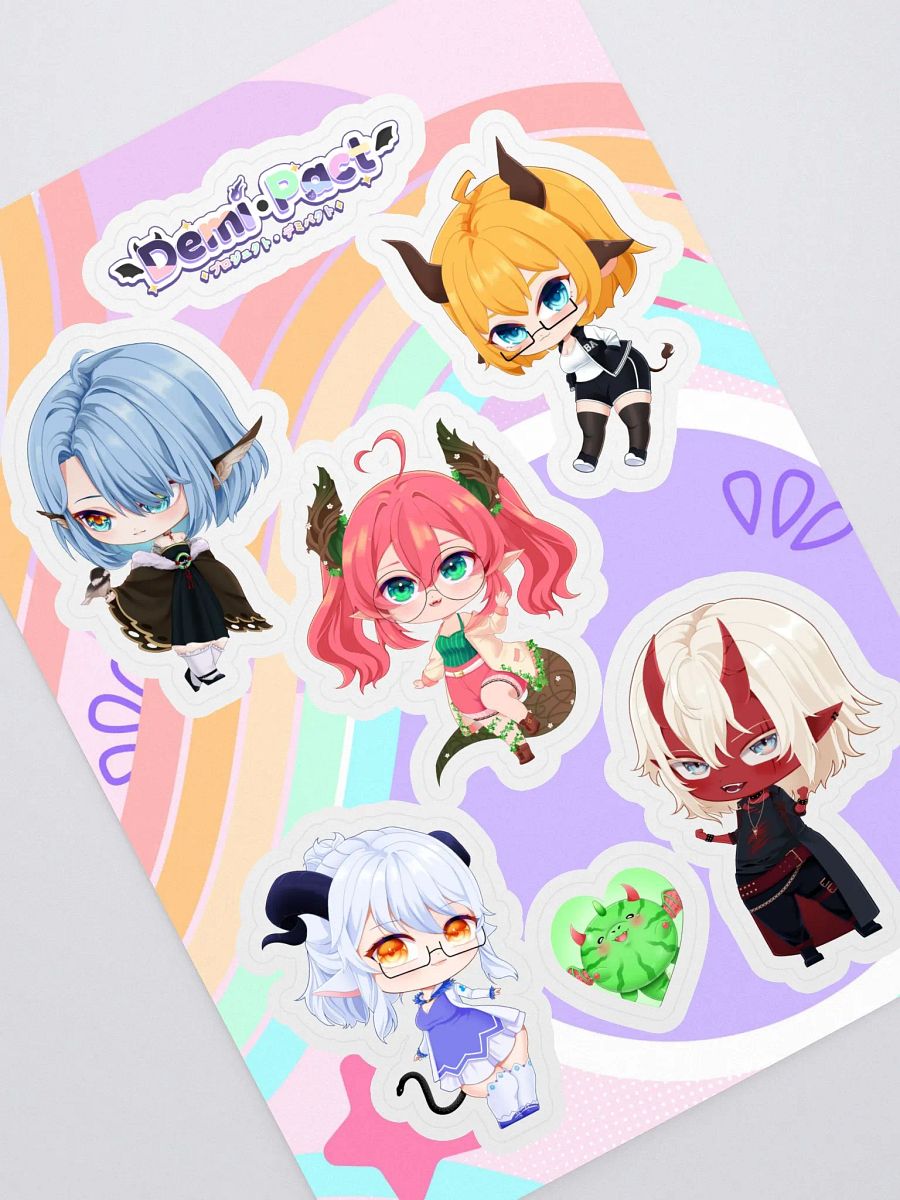 GEN 1 STICKER SHEET product image (2)