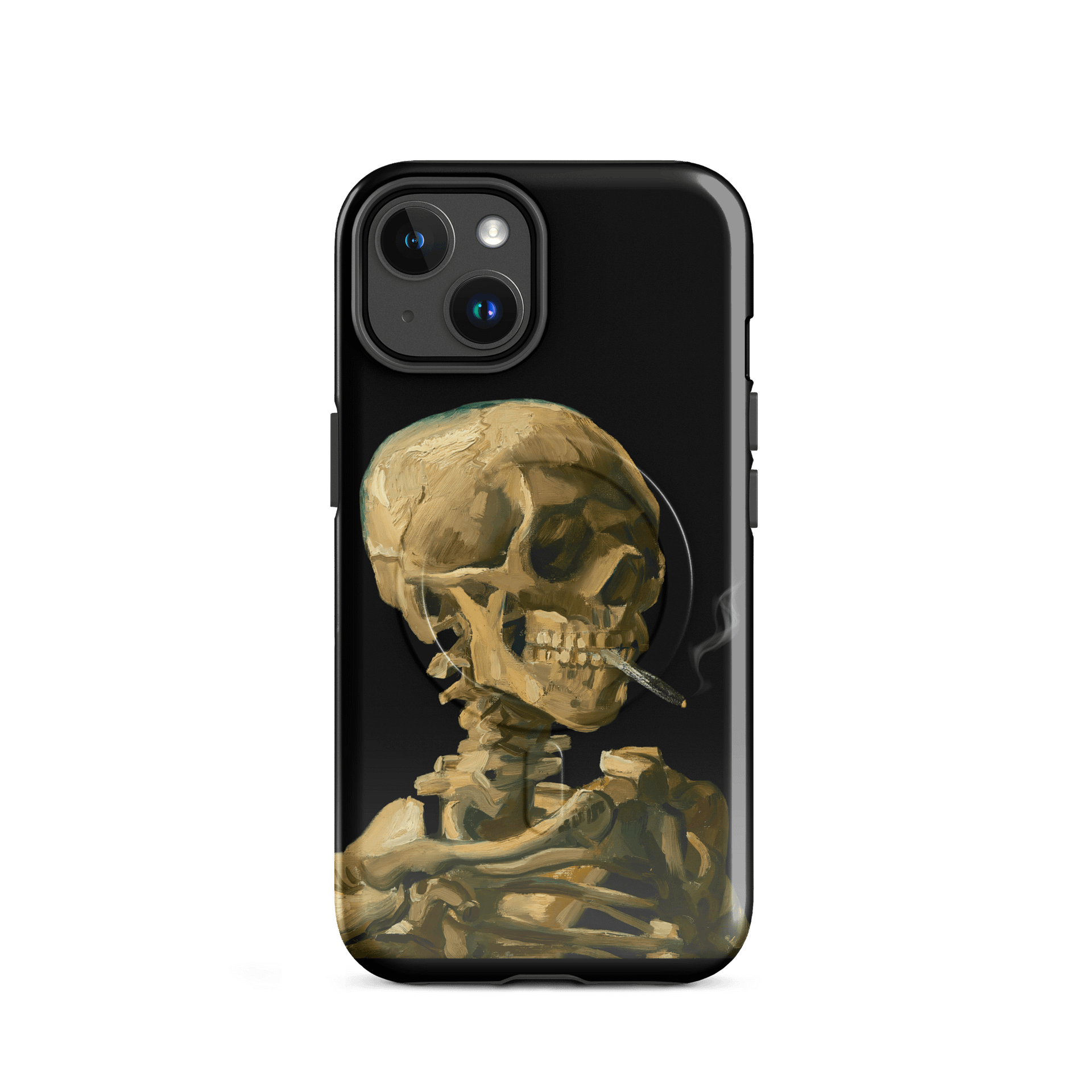 Smoking Skeleton iPhone® MagSafe® Tough Case product image (33)