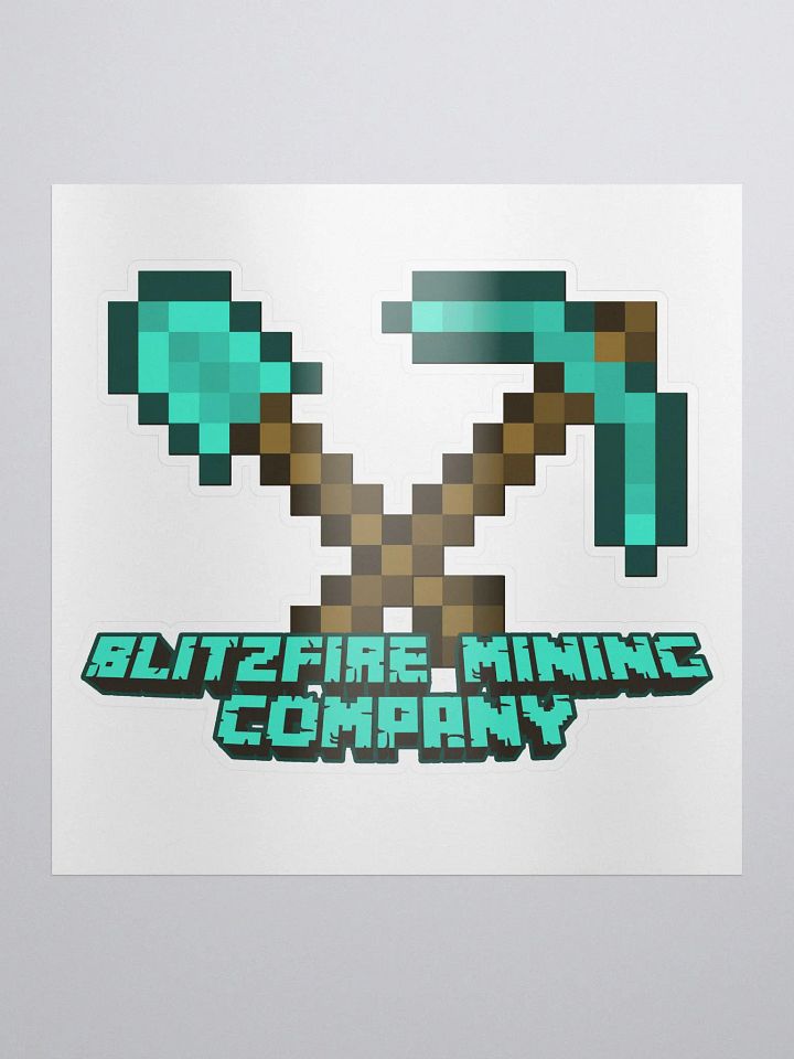 Blitzfire Mining Company Sticker product image (1)