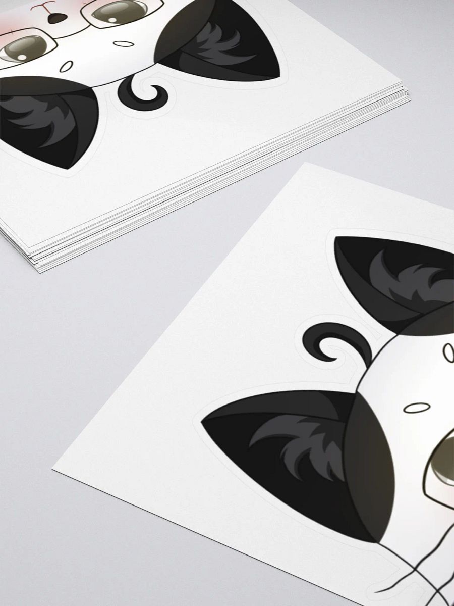 JPAG_Grey cat Lurk emote sticker product image (4)