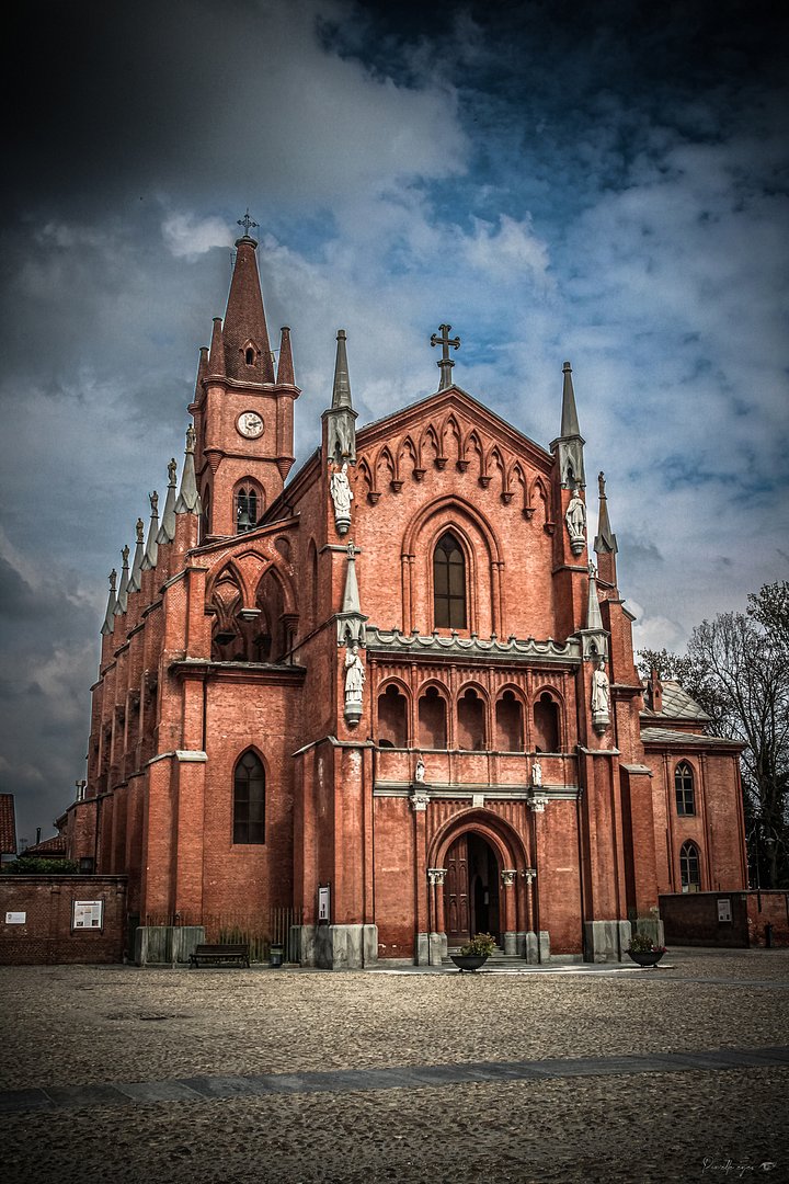 Fine Art Photography – Church of Pollenzo, Italy product image (1)