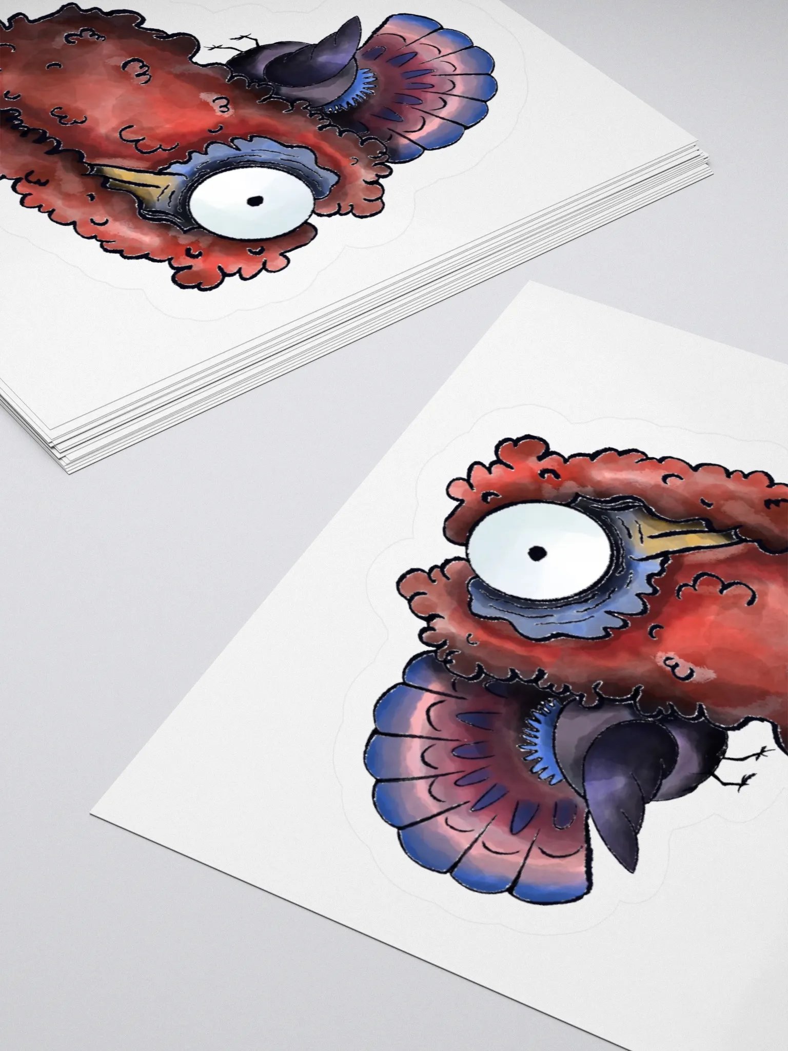 Impossible Farm Pretty Turkey Stickers product image (11)