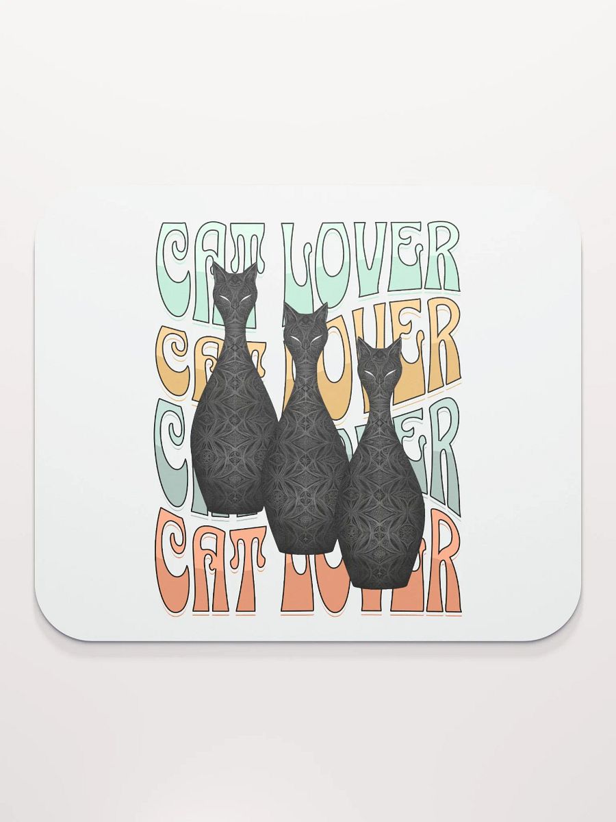 Cat Lover Whimsical Mouse Pad product image (2)
